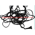 Graphite Rope Electric Conductive Woven Round Rope Graphite Fiber Rope